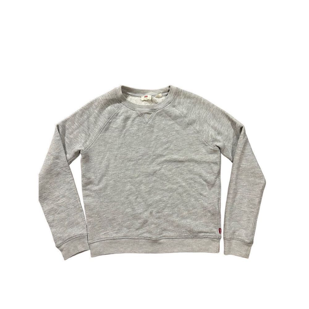 Levi’s gray basic pullover sweatshirt size small‎ gender neutral
